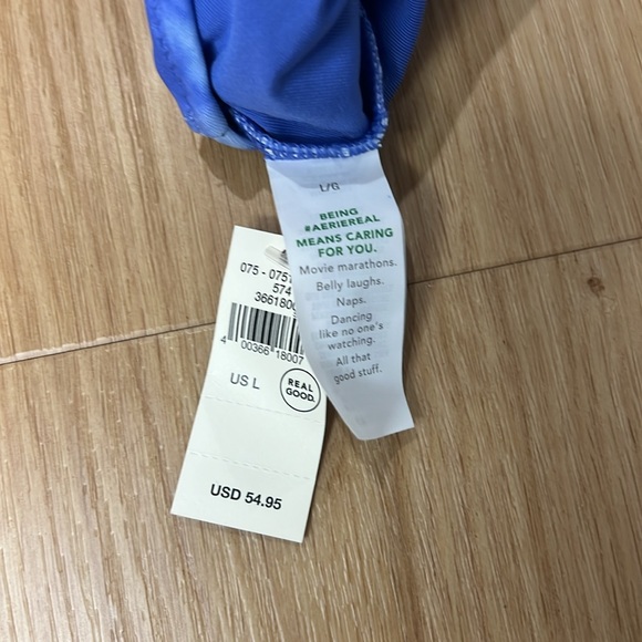 Aerie one piece tie dyed swimsuit sz L - Picture 4 of 4